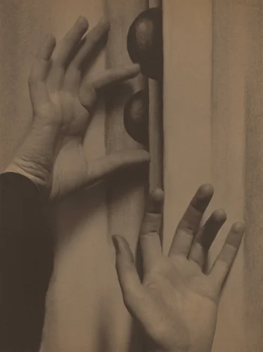 Georgia O'Keeffe—Hands by Alfred Stieglitz, photograph, 1919