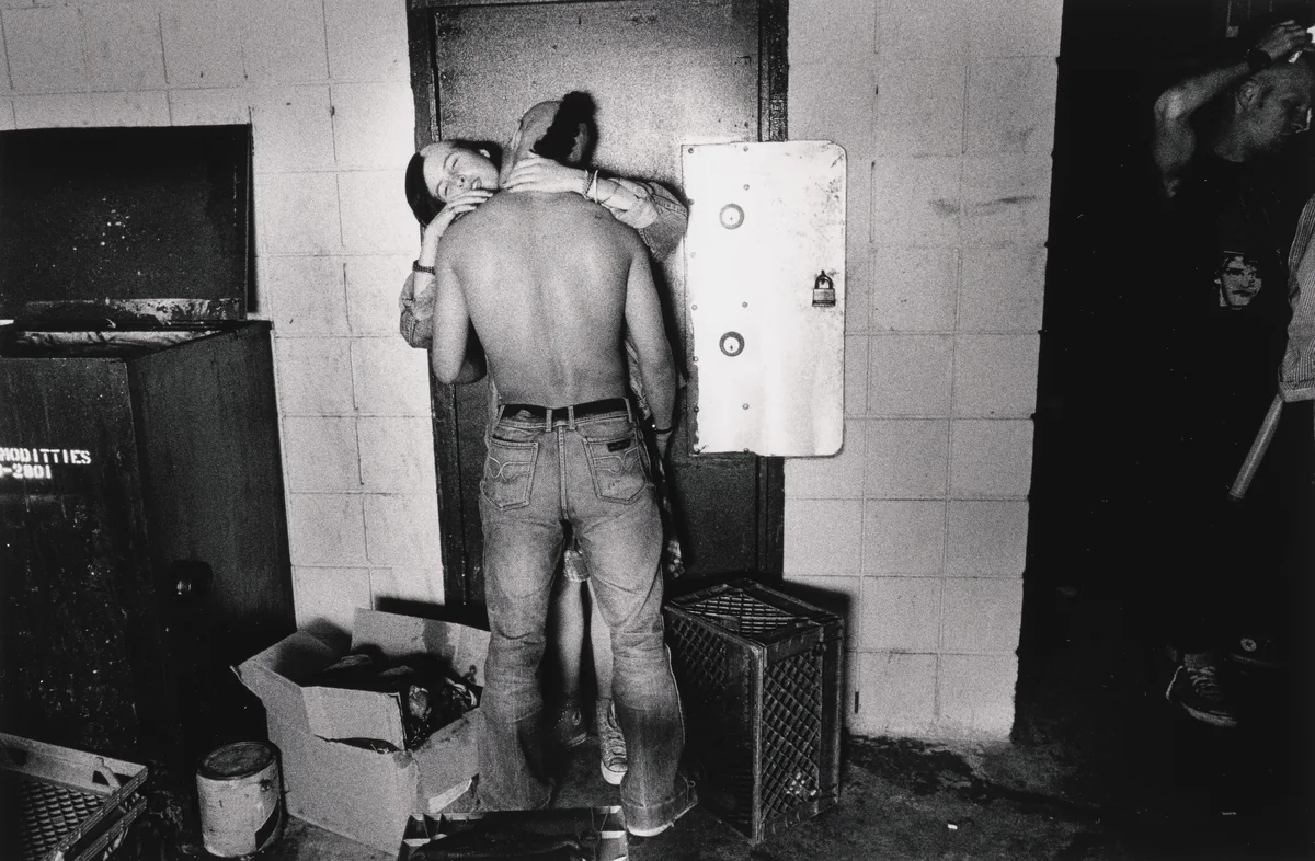 Psycho and Wolfette by Jim Goldberg, photograph, 1988
