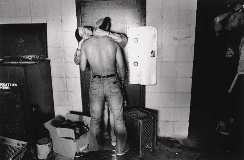Psycho and Wolfette by Jim Goldberg, photograph, 1988
