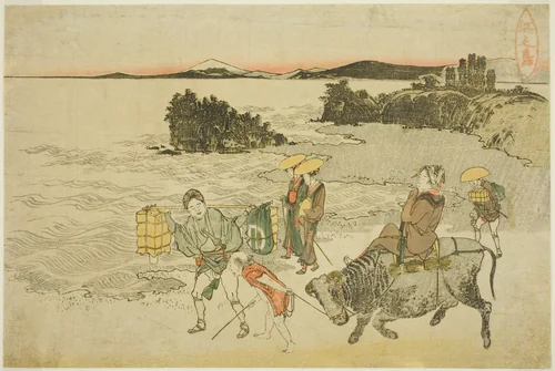 Enoshima by Katsushika Hokusai (葛飾 北斎), print, 1760-1849