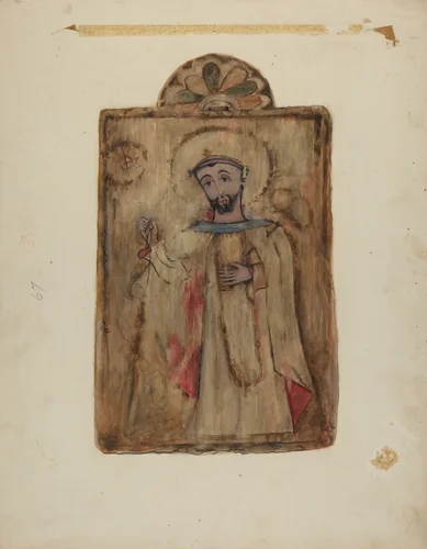 Santos Retablos by Maude Valle, index of american design, 1936