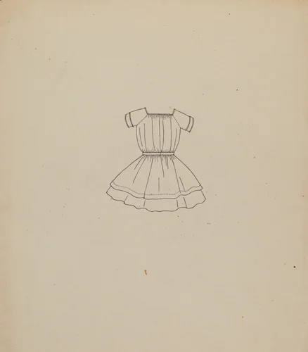 Child's Dress by Irene Lawson, index of american design, 1936