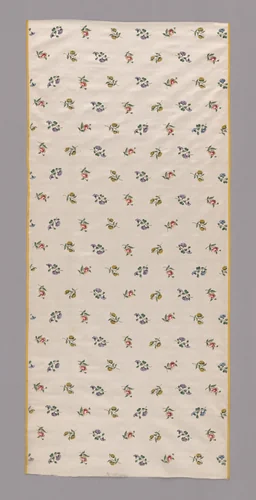 Panel (Dress Fabric) by The input text does not contain an artist's name., textile, 1776-1800