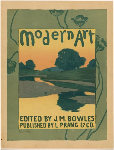 Modern Art by Arthur Wesley Dow, print, 1895