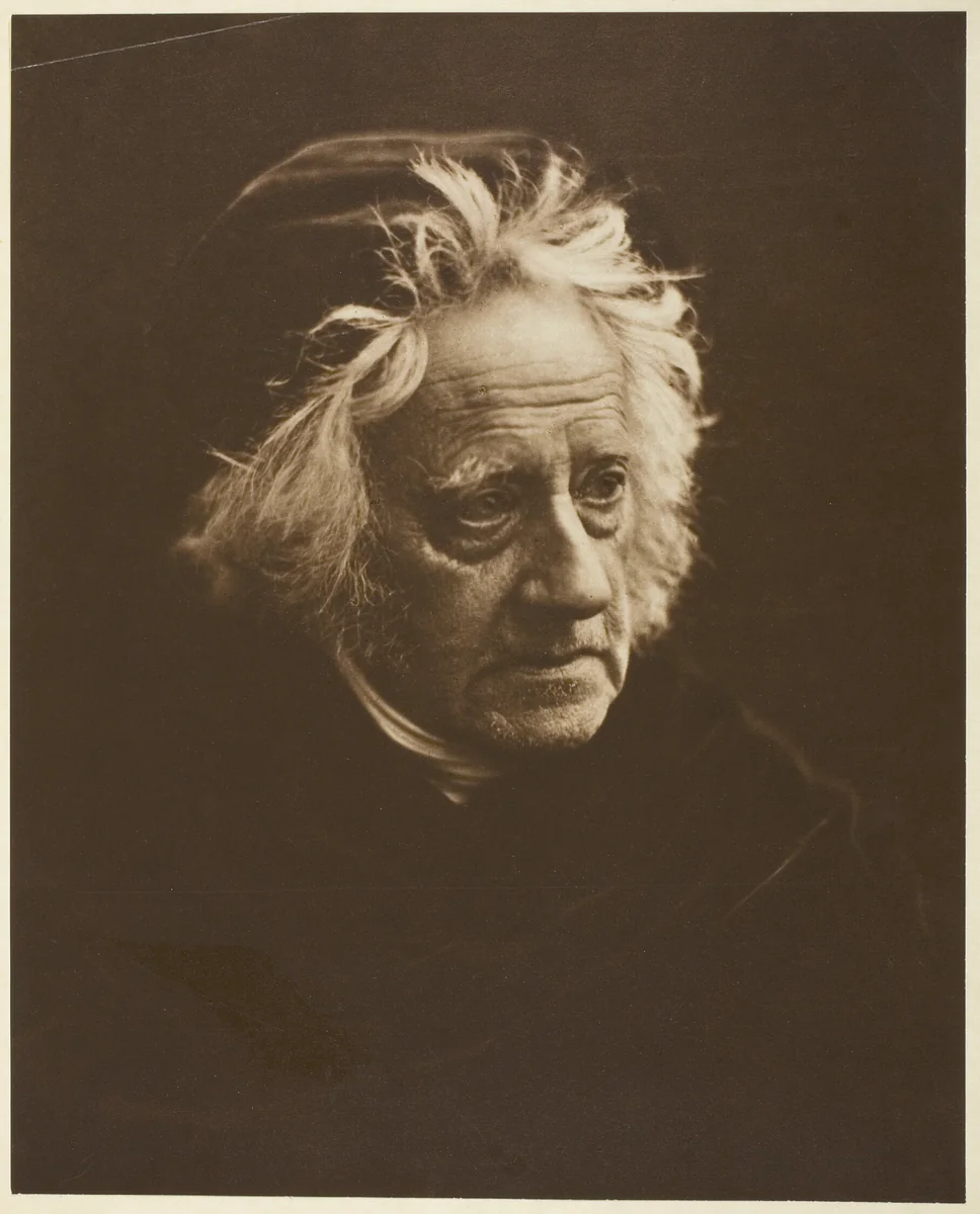 Sir John Herschel by Julia Margaret Cameron, print, 1867