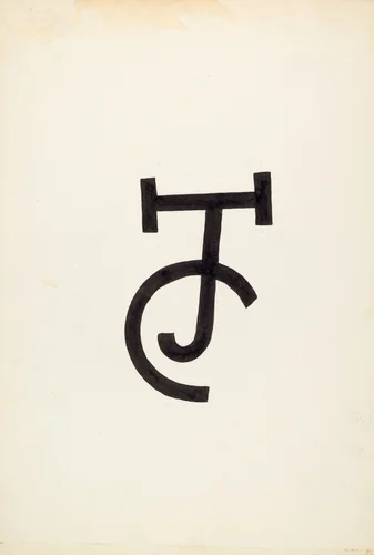 Cattle Brand by J. Henry Marley, index of american design, 1936
