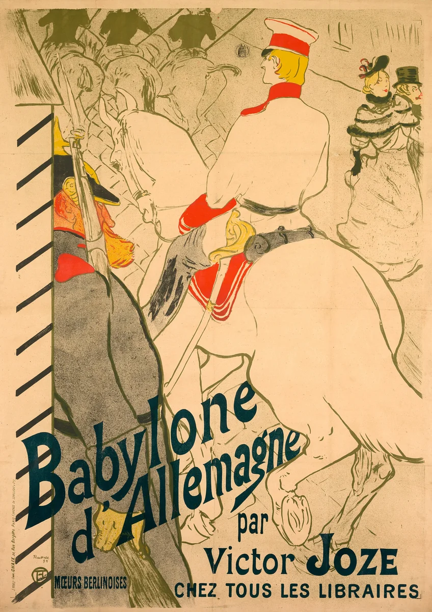 Babylone d'Allemagne by Henri de Toulouse-Lautrec, other, 1894