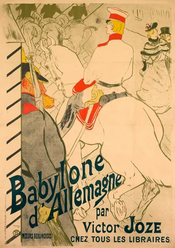 Babylone d'Allemagne by Henri de Toulouse-Lautrec, other, 1894
