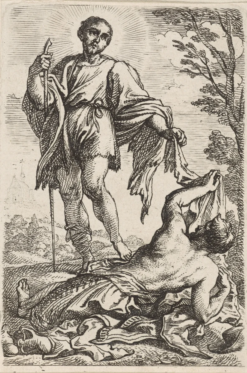 H. Martinus van Tours by Cornelis Schut, print, 1618-1655