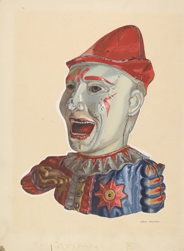 Toy Bank: Humpty Dumpty by Verna Tallman, index of american design, 1938