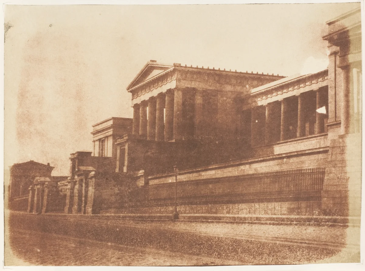 [Old Royal High School, Calton Hill, Edinburgh] by Hill and Adamson, photograph, 1843-1847