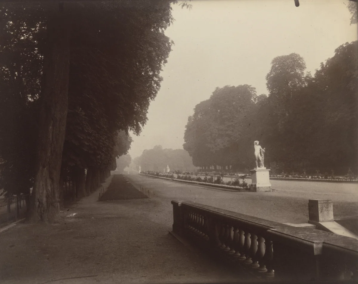Saint-Cloud by Eugène Atget, photograph, 1924