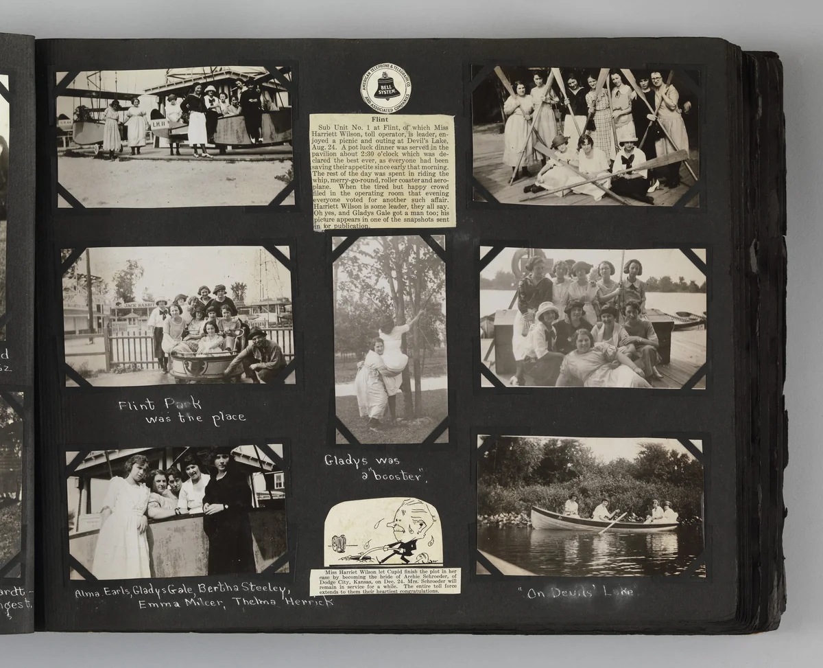 The Story of my Life and Friends as Told by Snapshots from Fourteen On by Blanche Parker, photograph, 1916