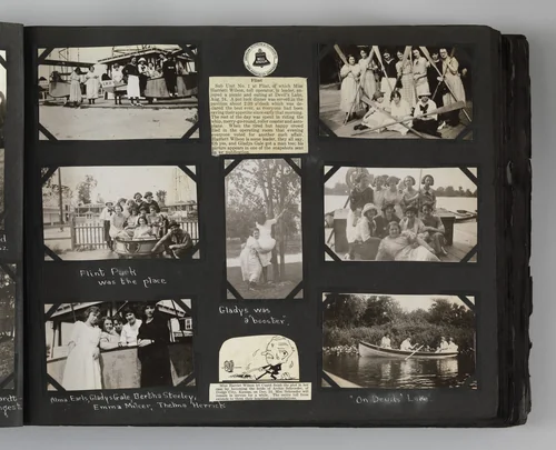 The Story of my Life and Friends as Told by Snapshots from Fourteen On by Blanche Parker, photograph, 1916