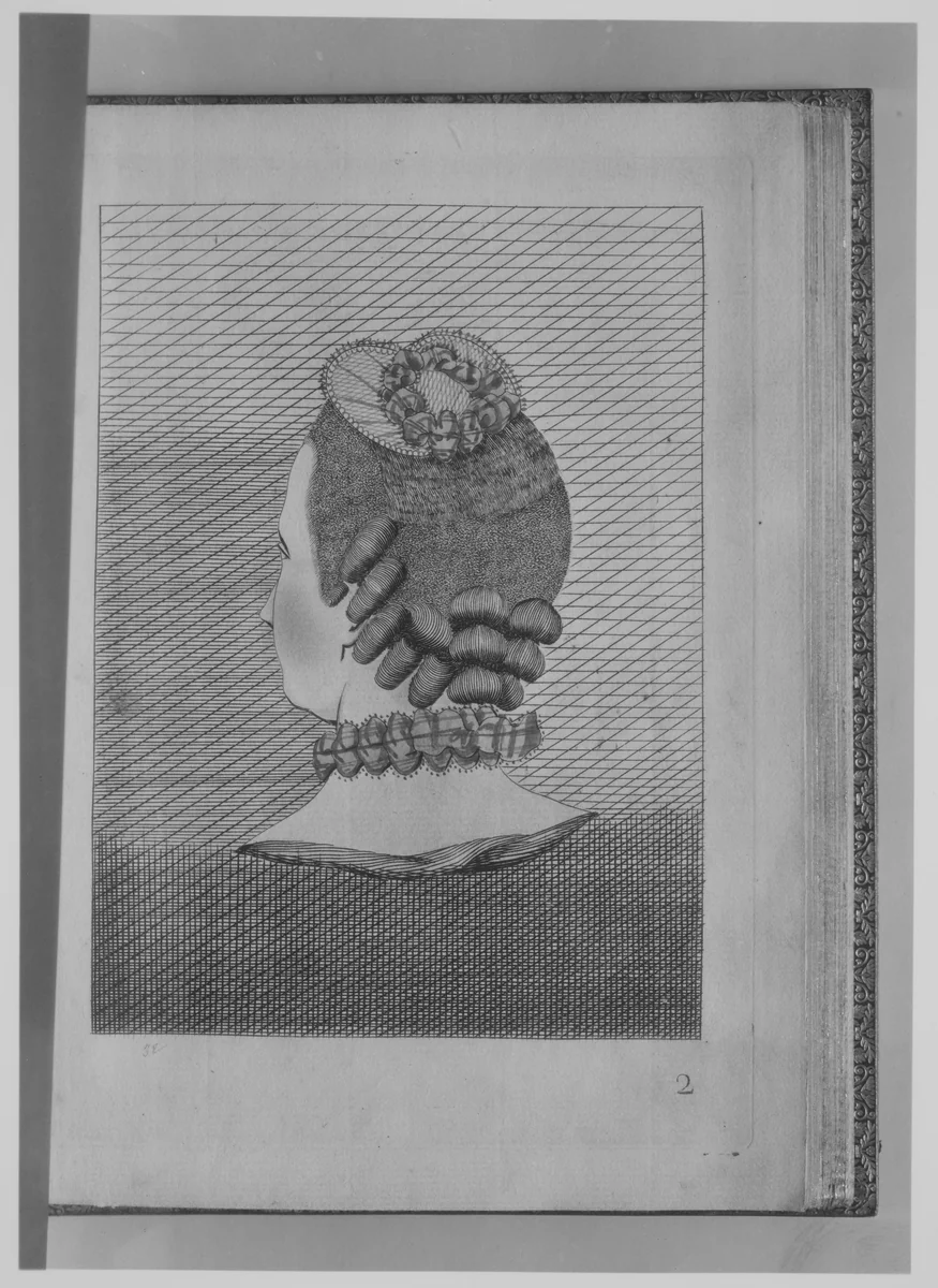 L'Art de la Coeffure des Dames Françoises... by Le Sieur Legros de Rumigny, book, 1762-1772