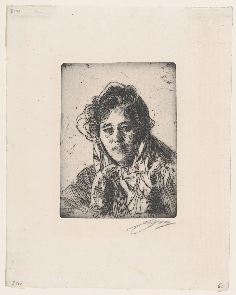 Young Girl from Mora by Anders Zorn, print, 1903
