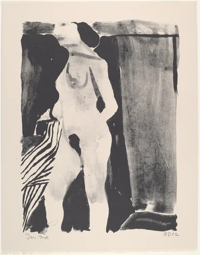 Nude by Richard Diebenkorn, print, 1962