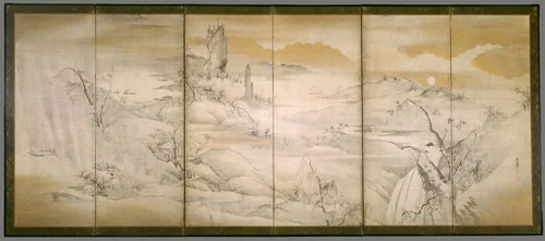 Eight Views of the Xiao and Xiang Rivers by Yamaguchi Sekkei, other, 1699-1799