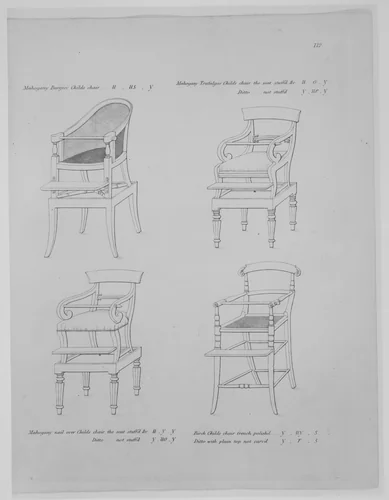 Designs of Furniture by William Smee, book, 1800-1899