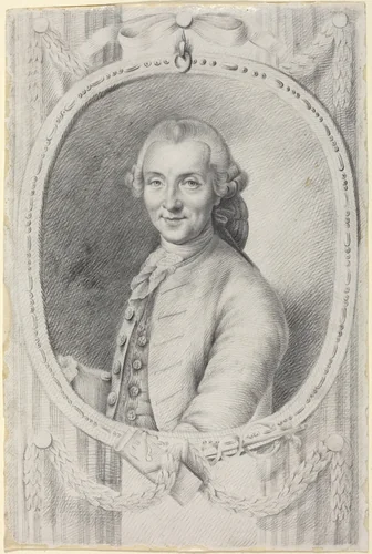 Johann Gottfried von Herder by Johann Friedrich Bierlein, drawing, 1786