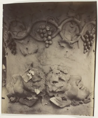 Versailles, Vase (Detail) by Jean-Eugène-Auguste Atget, photograph, 1906