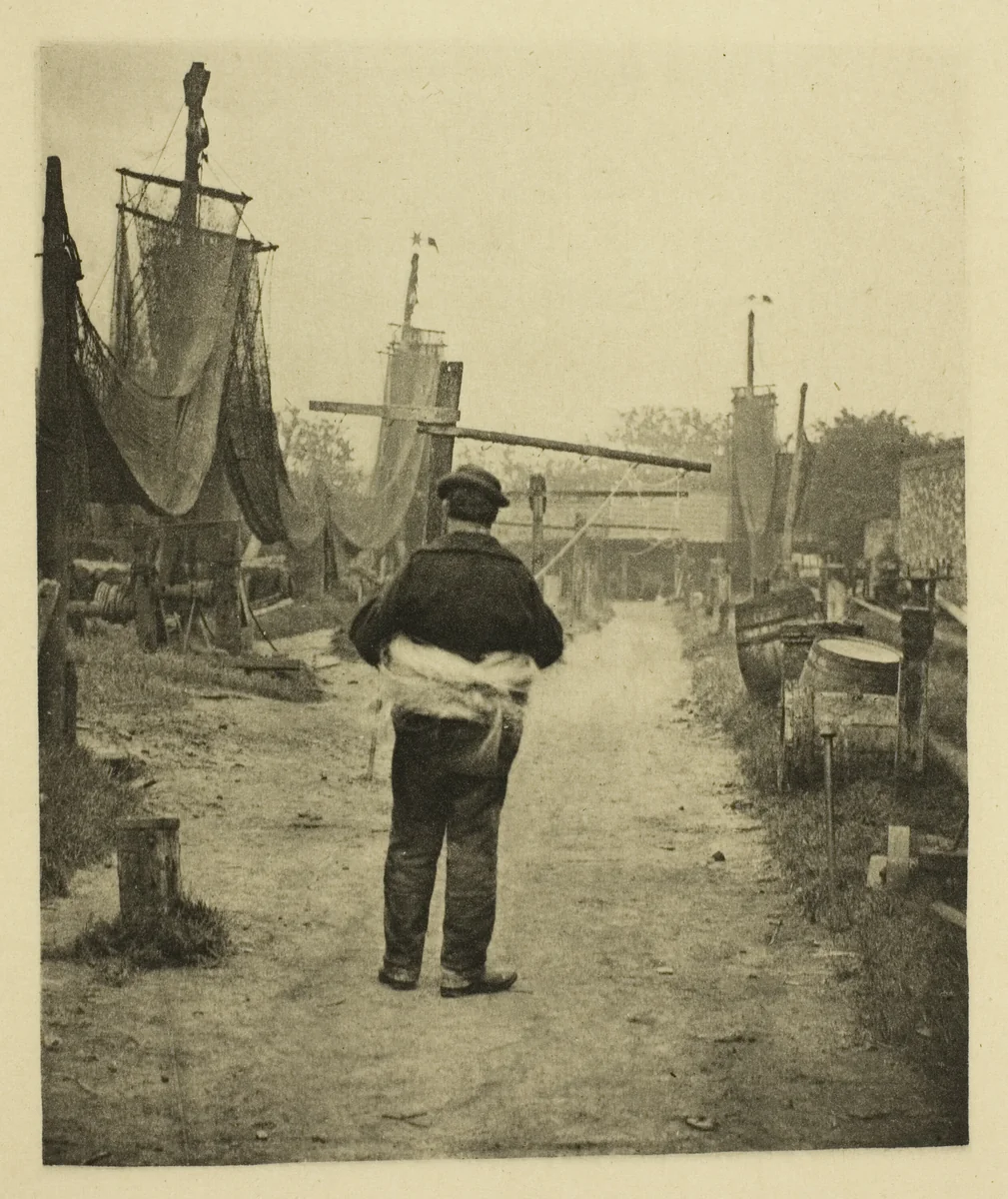 A Rope Walk by Peter Henry Emerson, photograph, 1887