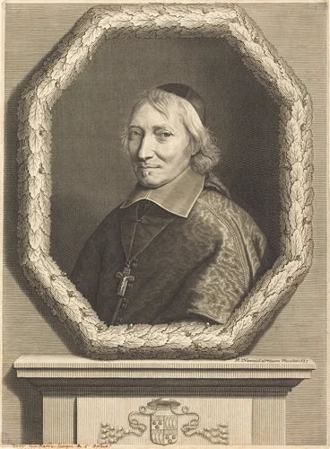 Denis de La Barde by Robert Nanteuil, print, 1657