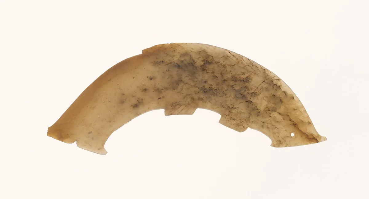 Fish Pendant by China, metalwork, -1300--900