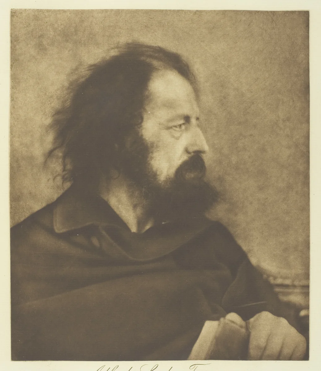 Alfred, Lord Tennyson (Dirty Monk) by Julia Margaret Cameron, print, 1865