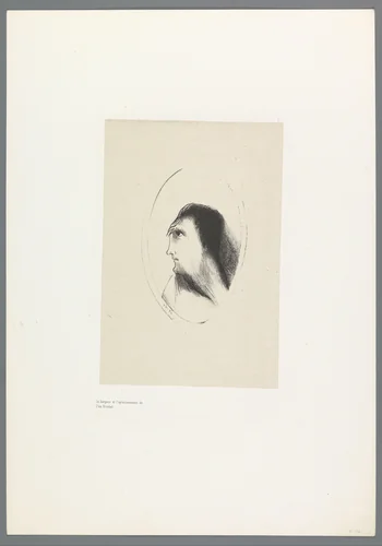 La Maison Hautée, 6 litho's omslag titelblad by Odilon Redon, print, 1896