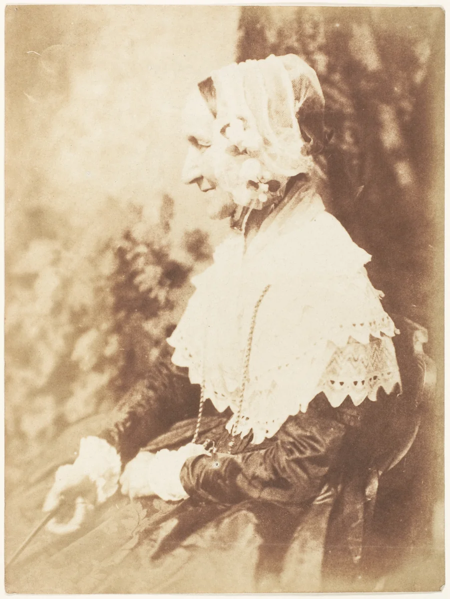 Mrs. Rigby by Hill and Adamson, photograph, 1843-1847