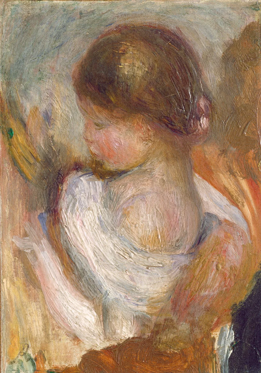 Young Girl Reading by Auguste Renoir, painting, 1888