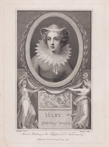 Mary, Queen of Scots by John Keyse Sherwin, print, 1788