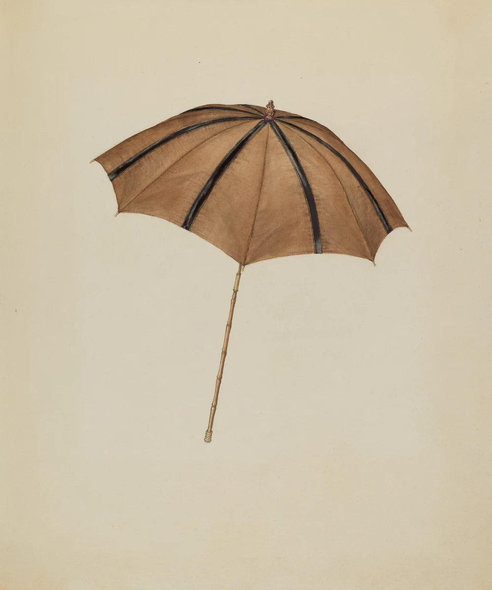 Parasol by Melita Hofmann, index of american design, 1935-1942