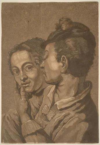 Two Lovers by John Baptist Jackson
Giovanni Battista Piazzetta, print, 1701-1785