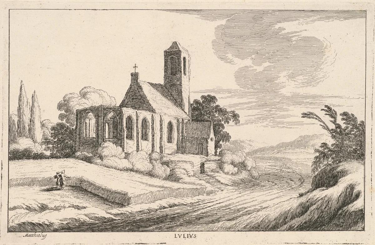 Lulius (July) by Ludovico Mattioli, print, 1662-1747