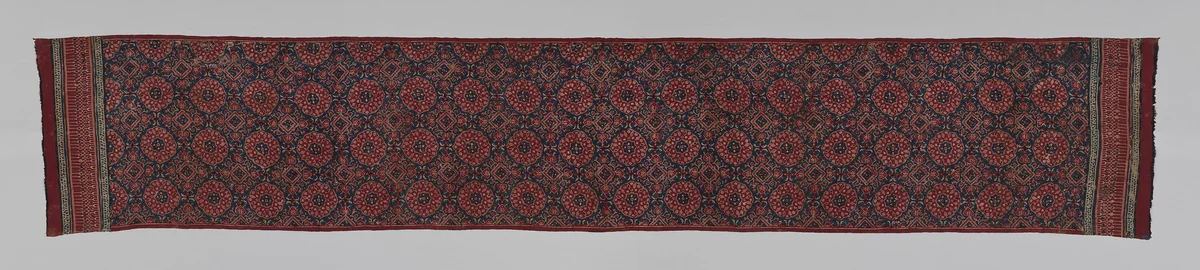 Heirloom Textile by India, Gujarat, textile, 1600-1725