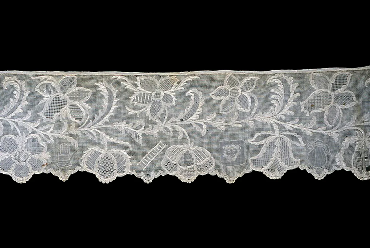 Border (Altar Cloth) by Germany, textile, 1701-1800