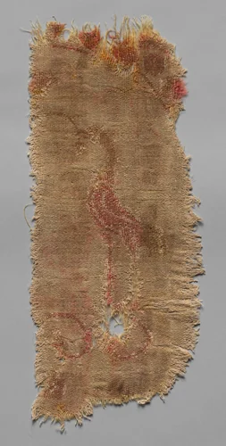 Fragment of Large Scale Roundel by Unknown, textile, 600-699