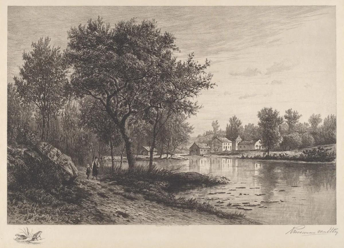 Untitled by Hendrick Dirk Kruseman Van Elten, print, 1886