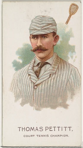Thomas Pettit, Court Tennis Champion, from World's Champions, Series 2 (N29) for Allen & Ginter Cigarettes by Allen & Ginter, print, 1888