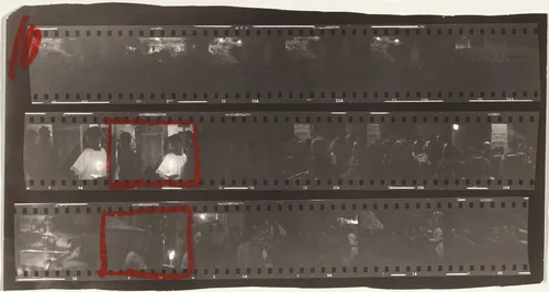 Trip south--Seville, Spain 10/Black White and Things 28 by Robert Frank, photograph, 1952