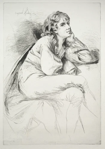 Thomas Haden of Derby by Francis Seymour-Haden, print, 1864