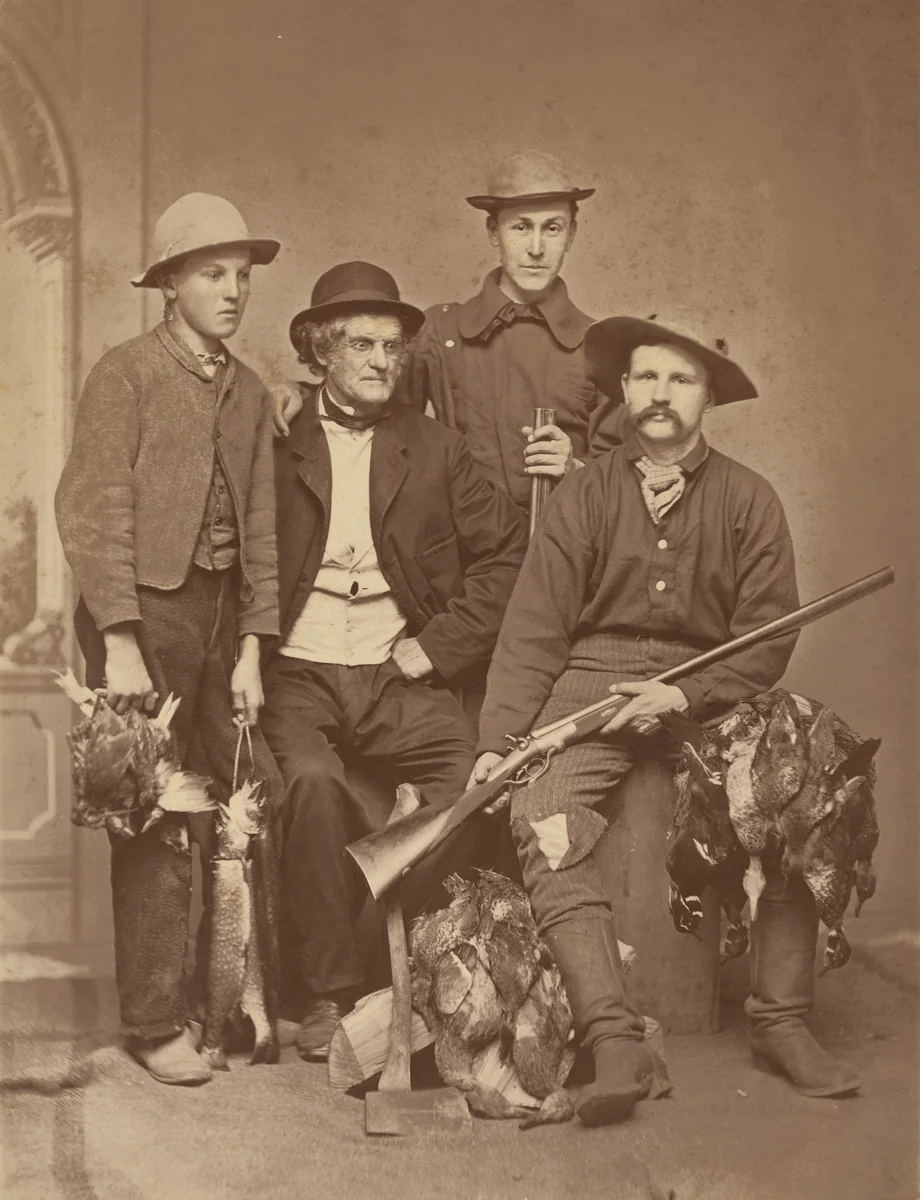 Members of the Small Point Association, Maine by American 19th Century, photograph, 1868-1878