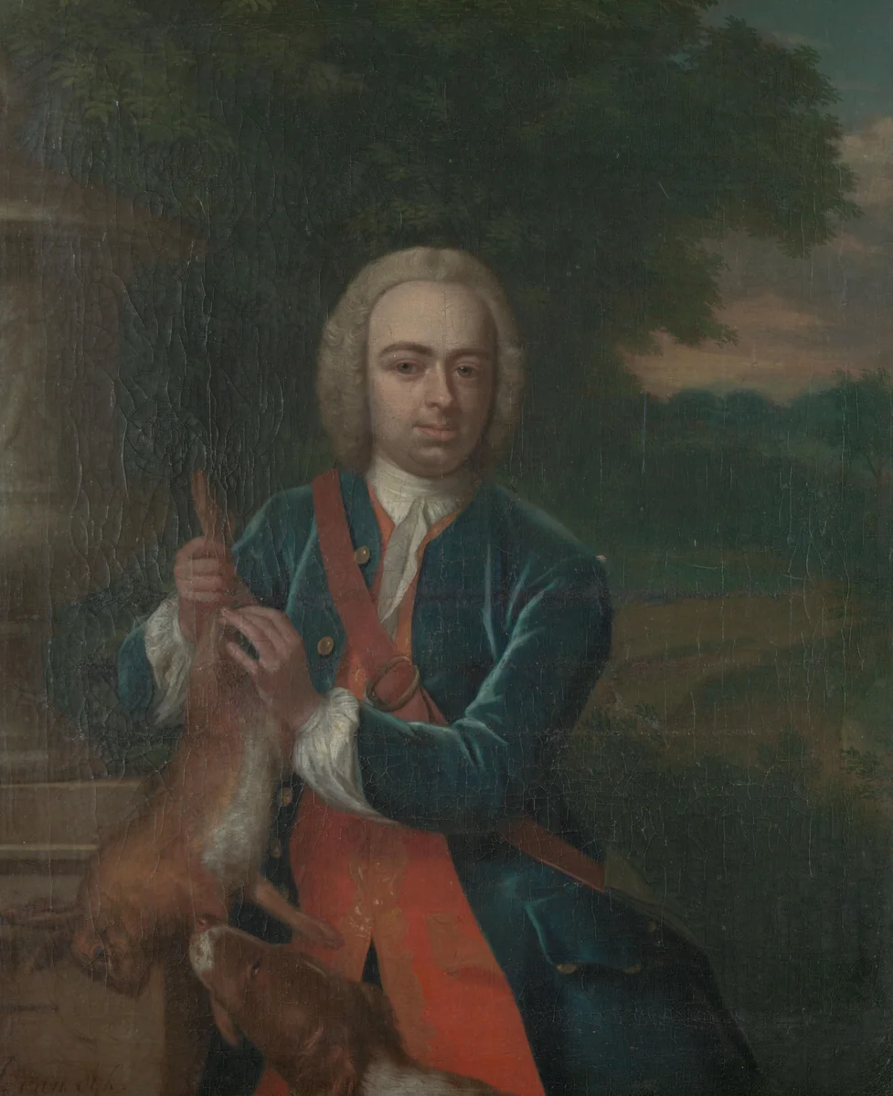 Adriaen Caspar Parduyn (1718-47), Councilor and Alderman of Middelburg, Son of Caspar Adriaen Parduyn and Maria van Citters by Philip van Dijk, painting, 1735-1753