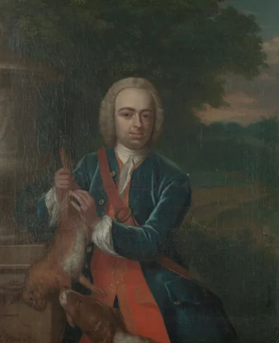 Adriaen Caspar Parduyn (1718-47), Councilor and Alderman of Middelburg, Son of Caspar Adriaen Parduyn and Maria van Citters by Philip van Dijk, painting, 1735-1753