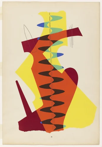 The Meeting from Revolving Doors by Man Ray, print, 1926