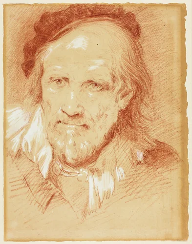 Study by Giuseppe Nogari, drawing, 1689-1763