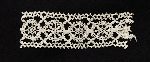 Bobbin Lace (Needlepoint Design) Insertion by Unknown, textile, 1550-1599