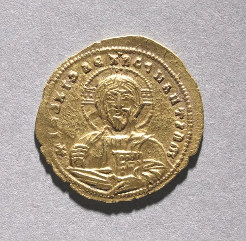Nomisma with John I Zimisces (obverse) by Unknown, metalwork, 969-976